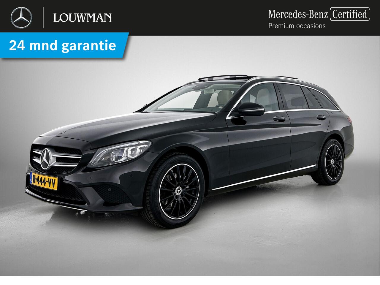 Mercedes-Benz C-KLASSE Estate 180 Business Solution Avantgarde | Panoramadak | Multi spaaks lichtmetalen velgen | Navigatie | Parking support | Inclusief 24 maanden MB Certified garantie voor Europa.