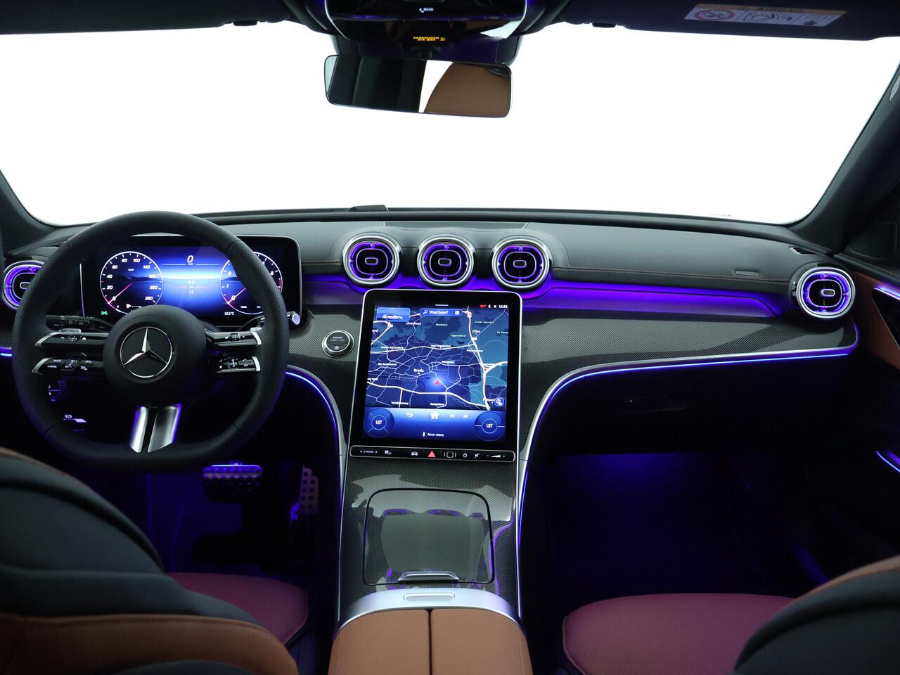 Mercedes-Benz C-KLASSE Estate 180 Business Solution AMG | Trekhaak | Nightpakket | Parkeerpakket met 360°-camera | KEYLESS GO | Dodehoekassistent | Antidiefstalpakket GUARD 360° Plus | EASY PACK achterklep | USB-pakket | Memorypakket |