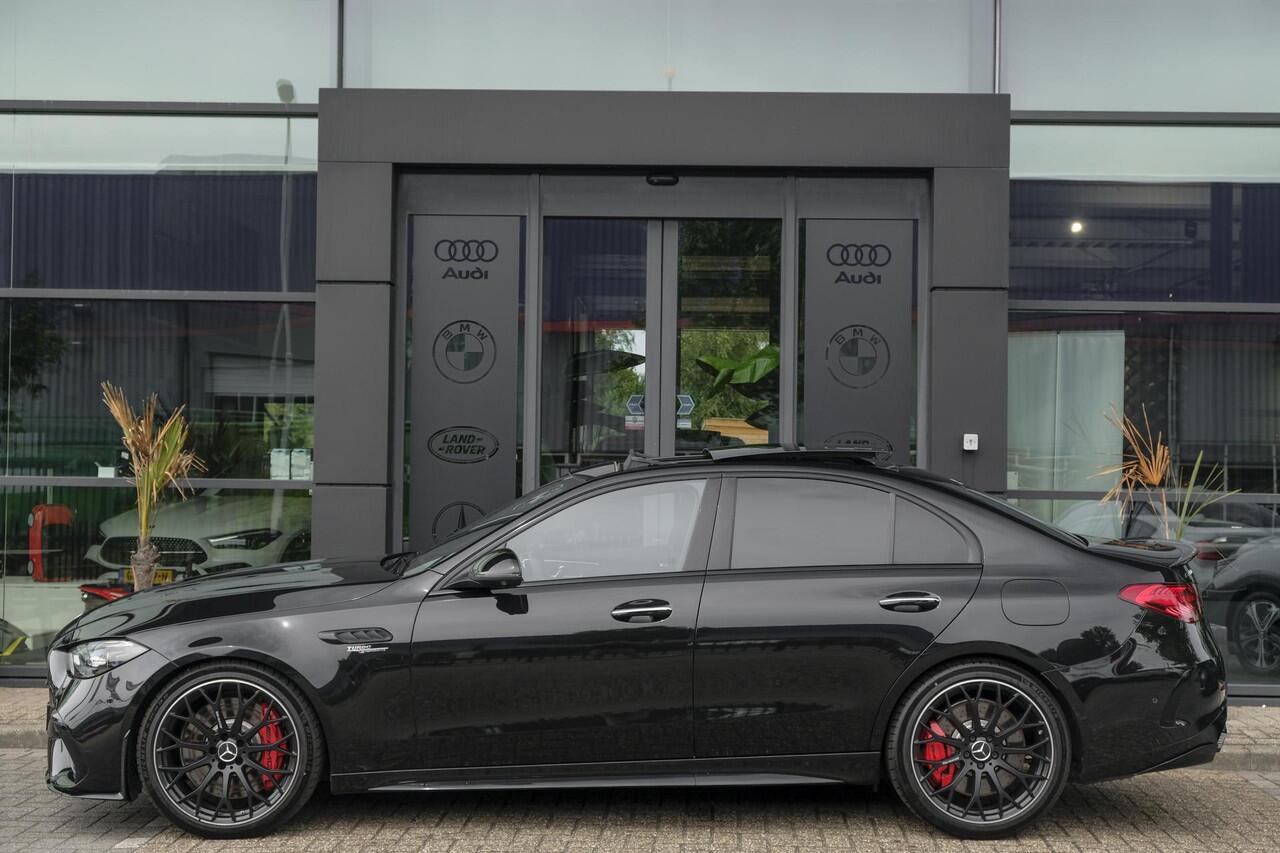 Mercedes-Benz C-KLASSE C63 s AMG 680pk E-performance Panoramadak *BTW* 4-Wielsturing Burmester 3d AMG Driver pack