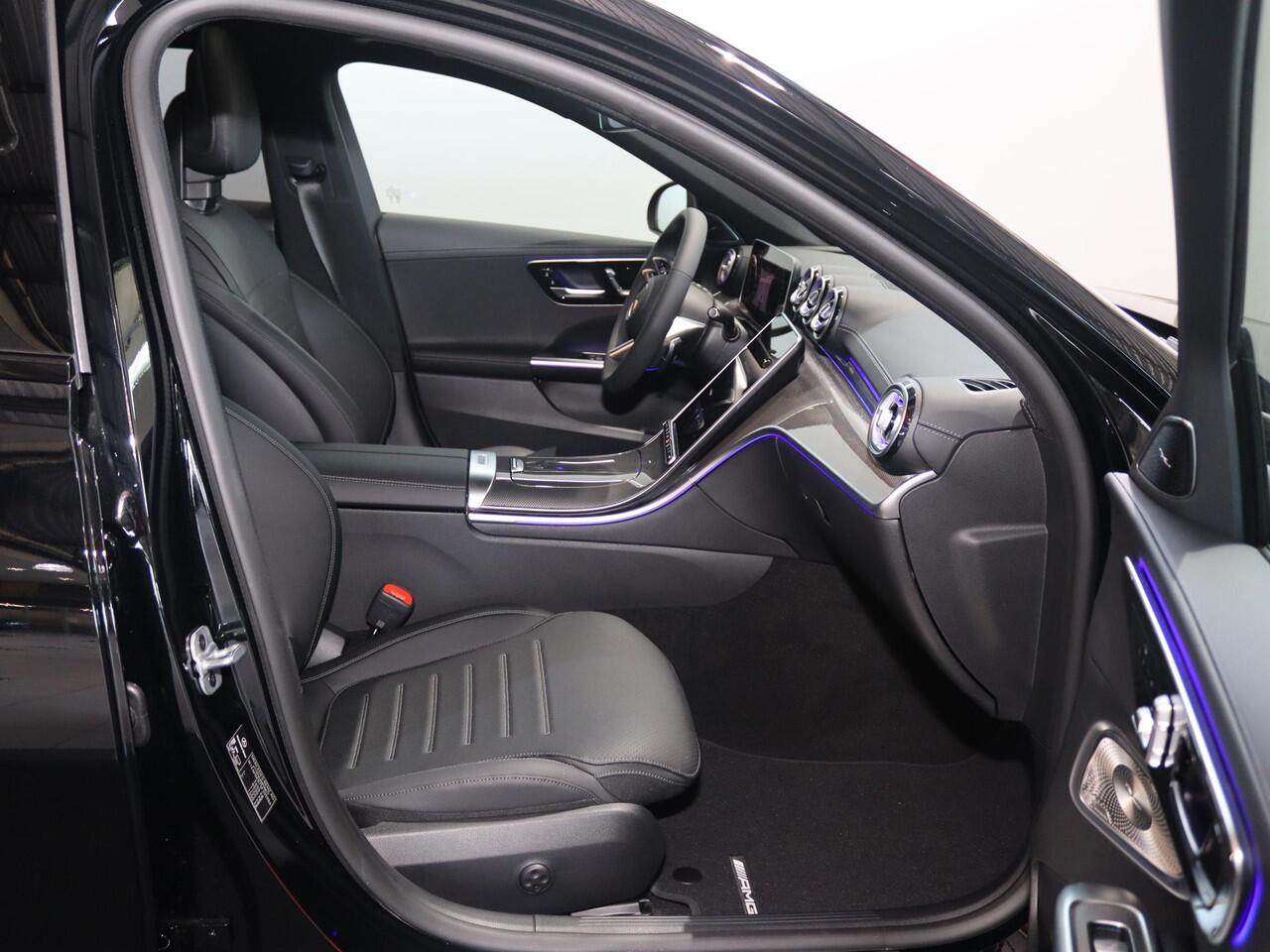 Mercedes-Benz C-KLASSE Estate 300e Business Solution AMG | Panoramaschuifdak | Night | Burmester | Rijassistentiepakket Plus | Matrix Led