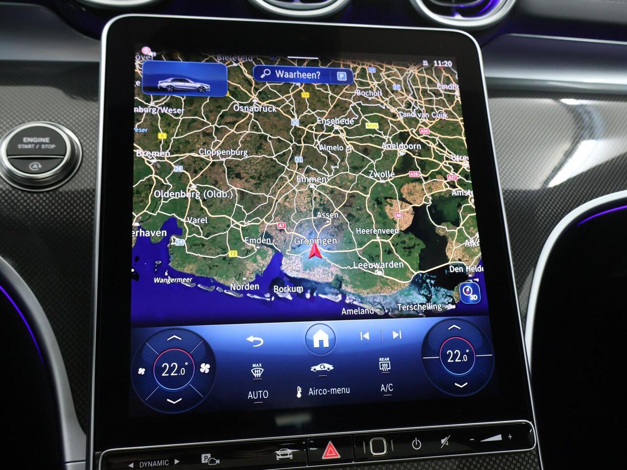 Mercedes-Benz C-KLASSE 180 Star Edition AMG Line | Panoramadak | Night | Burmester | Apple Carplay/Android Auto | Camera | | Distronic | Sfeerverlichting |