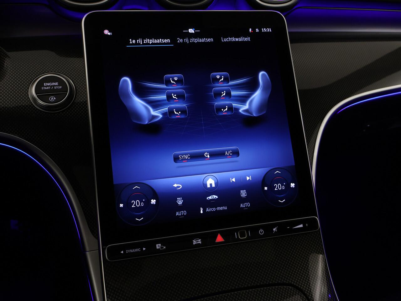 Mercedes-Benz C-KLASSE Estate 180 LIMITED AMG Line Plus | Nightpakket | Trekhaak | EASY PACK achterklep | KEYLESS GO-comfortpakket | Head-up display | Antidiefstalpakket GUARD 360° Plus | 360°-camera | Burmester® 3D sound system |