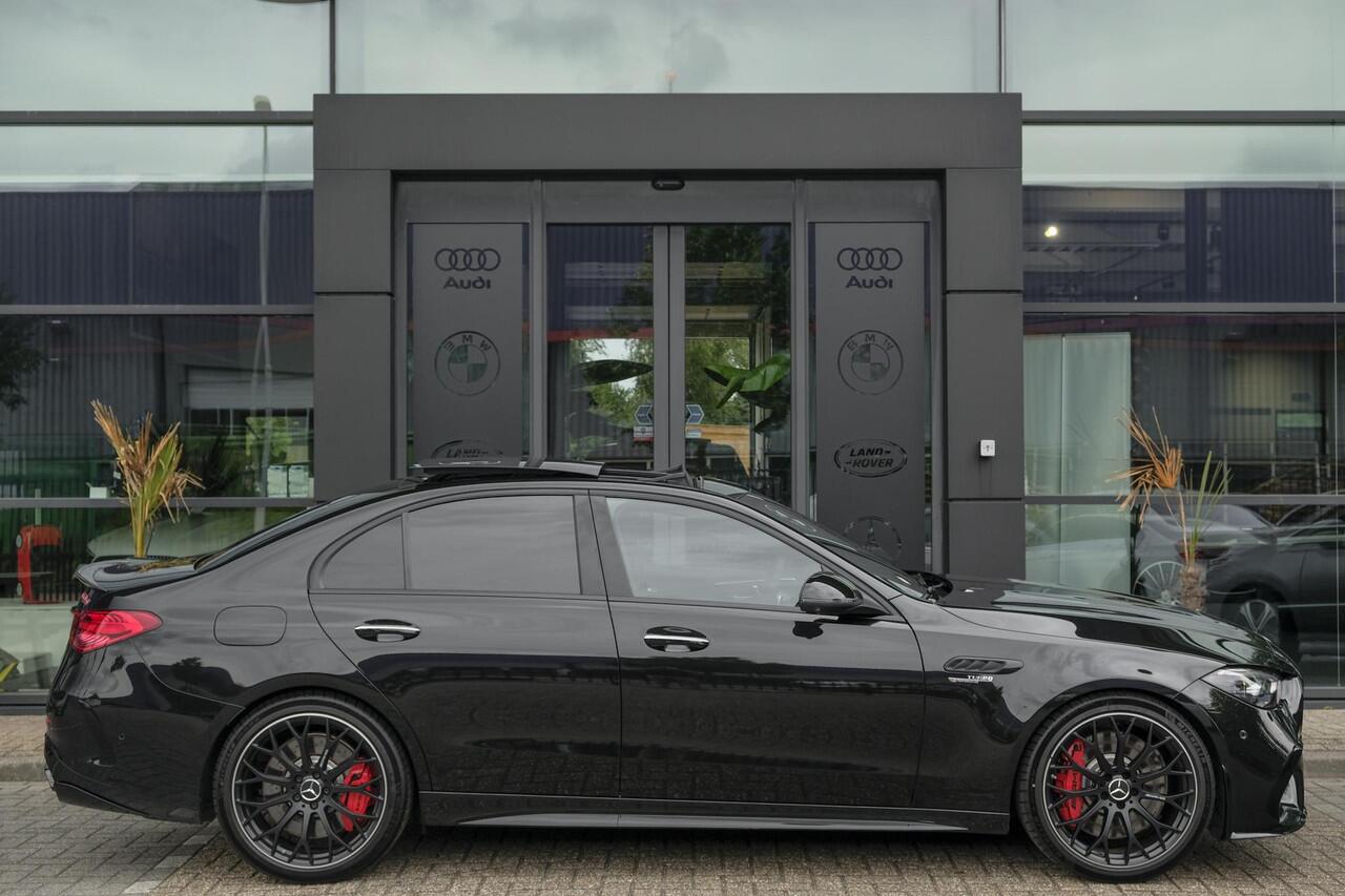 Mercedes-Benz C-KLASSE C63 s AMG 680pk E-performance Panoramadak *BTW* 4-Wielsturing Burmester 3d AMG Driver pack