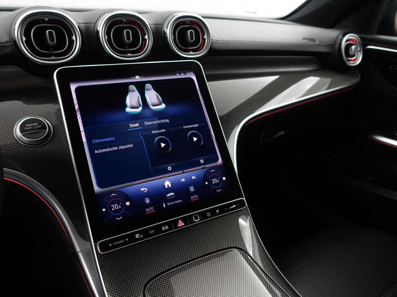 Mercedes-Benz C-KLASSE 300 e AMG Line Aut- Panoramadak, Head Up, 360 Camera, Sfeerverlichting, Memory Seats, Xenon Led