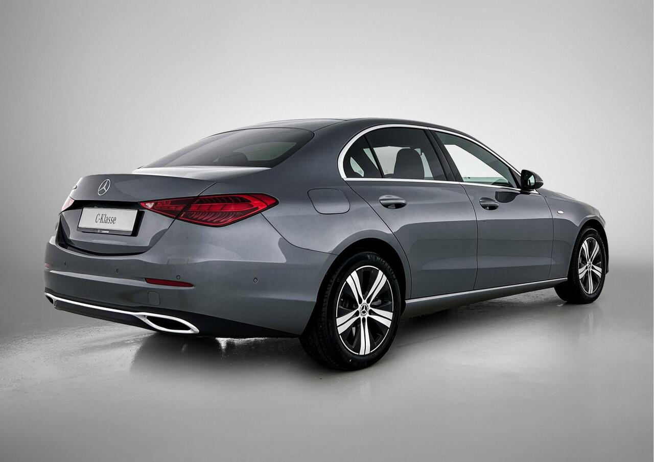 Mercedes-Benz C-KLASSE 300 e Business Solution | Trekhaak | Warmtewerend, donkergetint glas achter | Antidiefstalpakket GUARD 360° Plus | Smartphone-integratie | Sierdelen zilvergrijs | Draadloos oplaadsysteem voor smartphone |