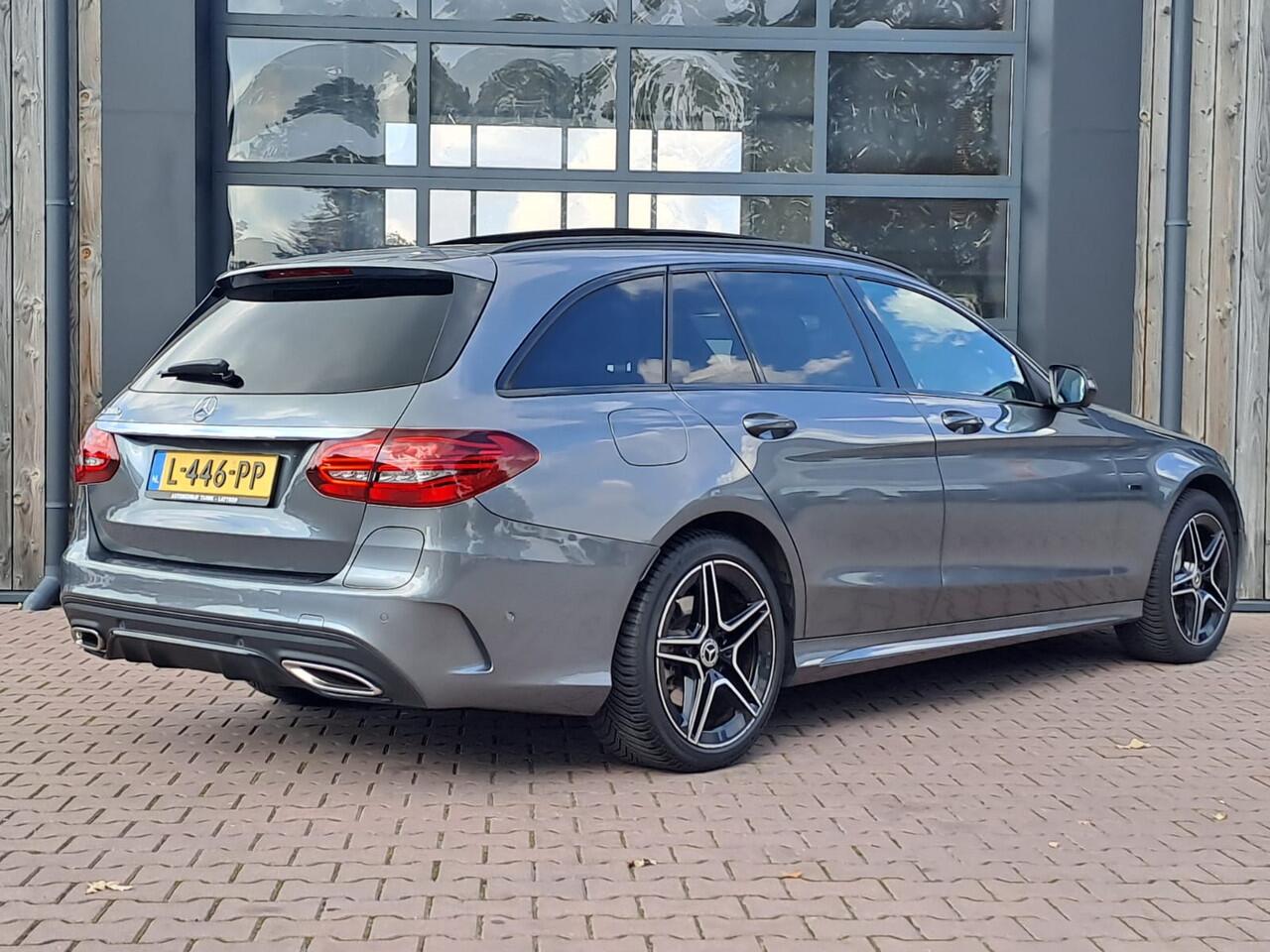 Mercedes-Benz C-KLASSE Estate 300 e Business Plus Solution AMG Limited | Pano | Trekhaak | Multibeam | 360° camera | Leder/alcantara | Stoelverwarming | Elek. achterklep | Vol |