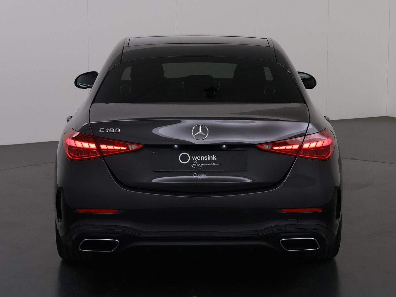 Mercedes-Benz C-KLASSE 180 Star Edition AMG Line | Panoramadak | Burmester Audio | Apple Carplay/Android Auto | Camera | | Distronic | Sfeerverlichting |