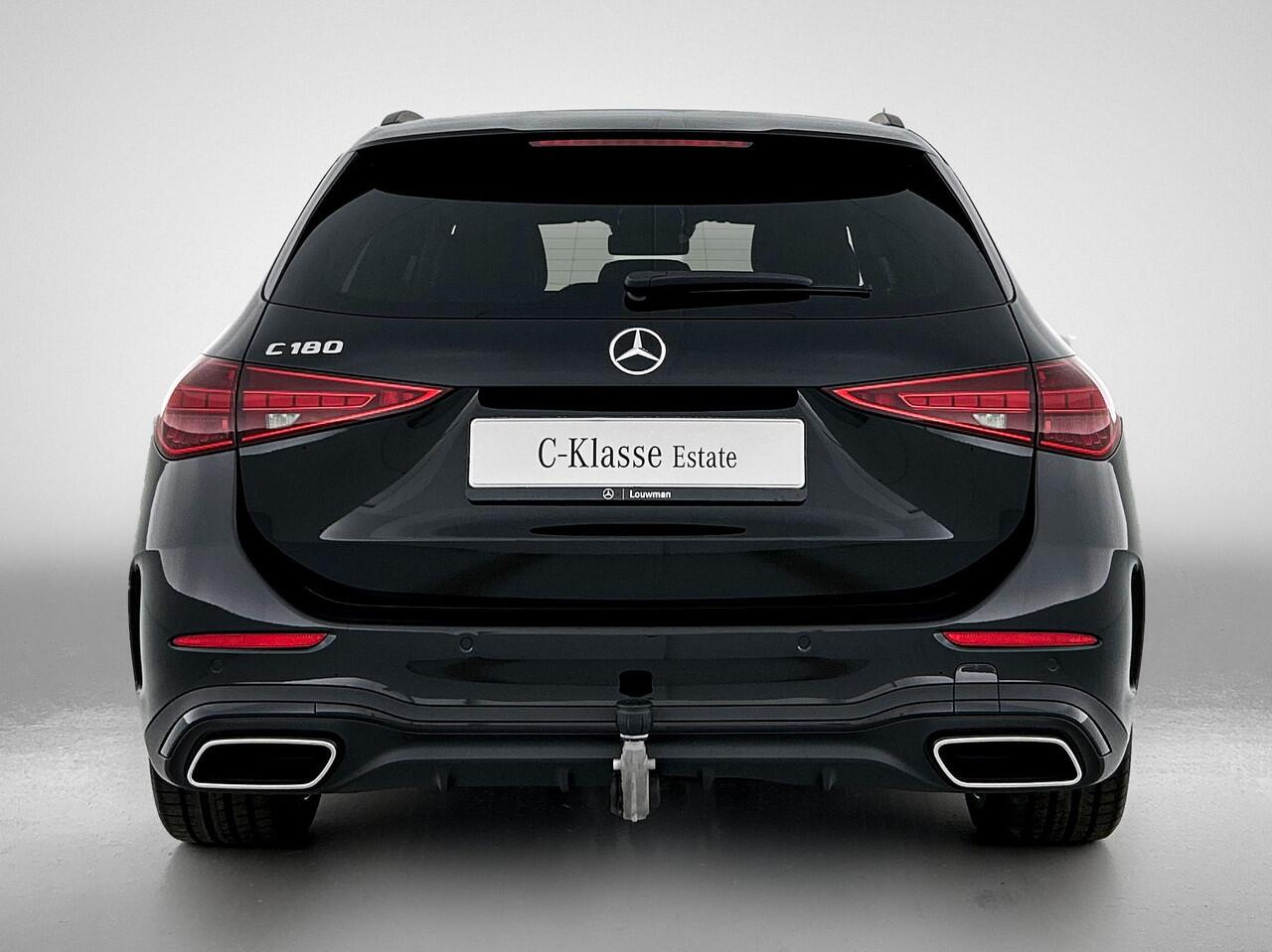 Mercedes-Benz C-KLASSE Estate 180 LIMITED AMG Line | Nightpakket | Comfortpakket Plus | Trekhaak | 19 inch AMG velgen | Achteruitrijcamera | Antidiefstalpakket GUARD 360° Plus | EASY PACK achterklep | KEYLESS GO |