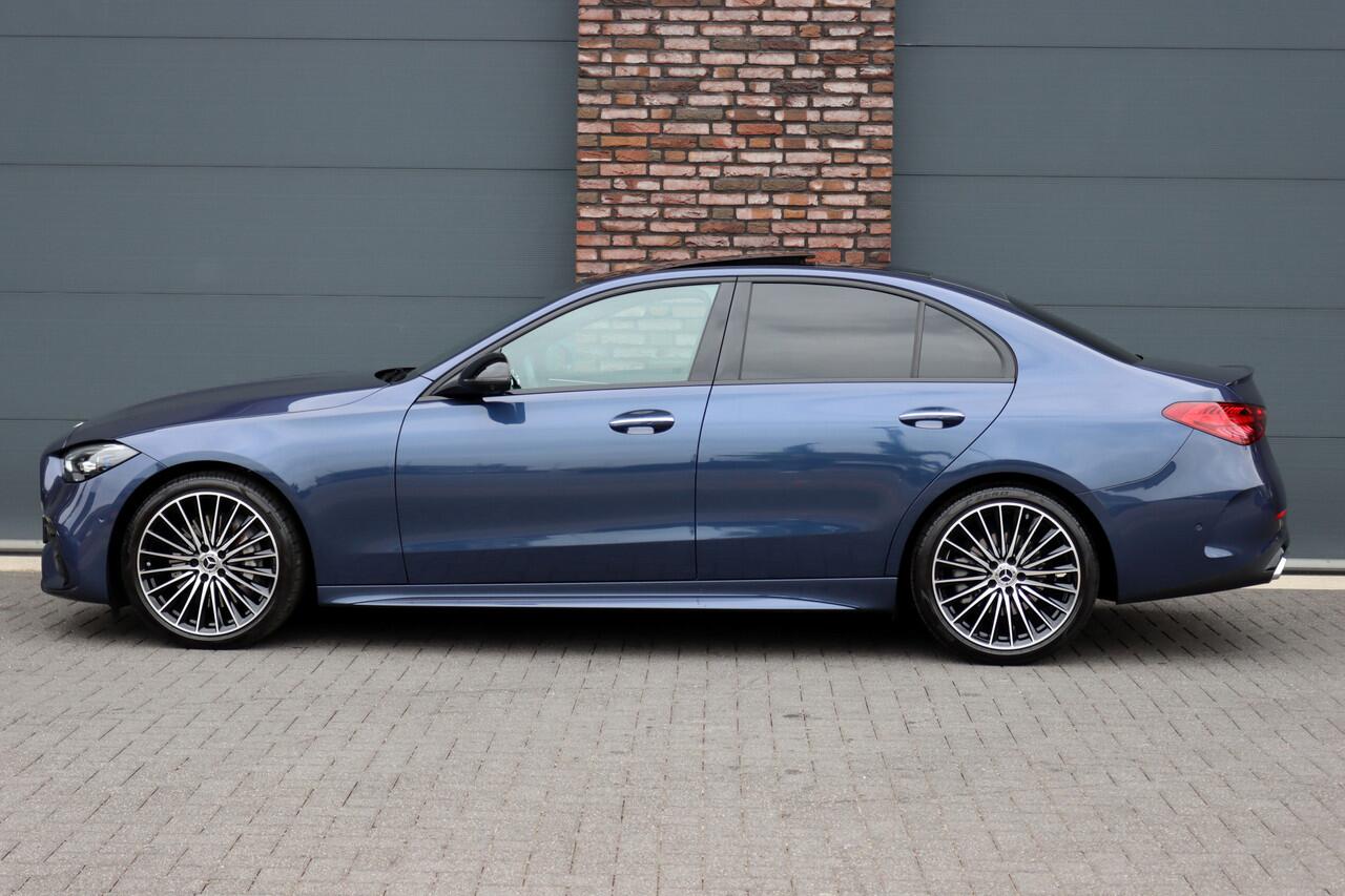 Mercedes-Benz C-KLASSE 220 d AMG Line | Panoramadak | Surround Camera | Memory | Digital Light | Advanced Sound System | HUD | Keyless Go | Verwarmd Stuurwiel | Augmented Reality |