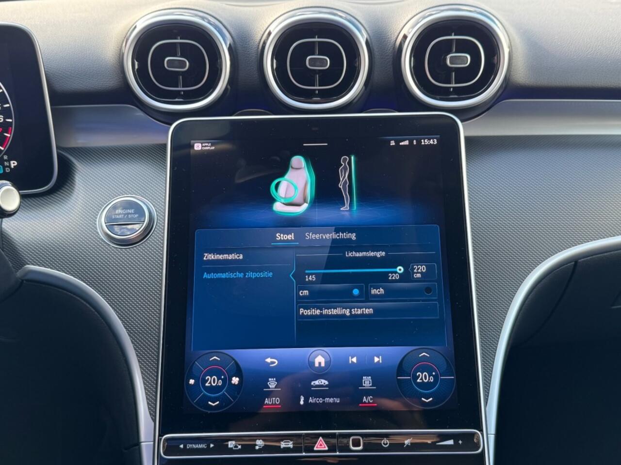 Mercedes-Benz C-KLASSE 300E PLUG IN HYBRIDE 320PK. EL. MEMORY STOEL CAMERA NAVI SFEERVERLICHTING