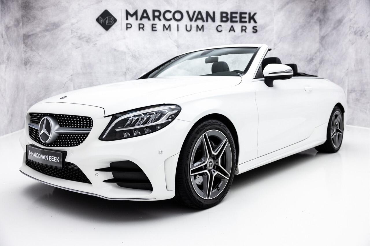 Mercedes-Benz C-KLASSE Cabrio 200 Premium Pack AMG Facelift | Distronic | Essenhout | Camera