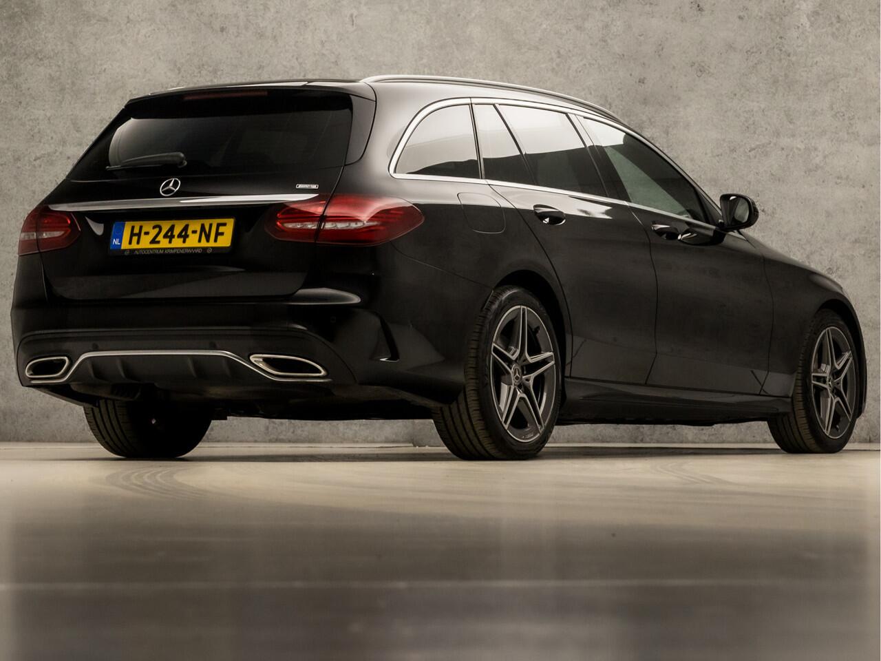 Mercedes-Benz C-KLASSE Estate 160 AMG Sport Automaat (APPLE CARPLAY, GROOT NAVI, VIRTUAL COCKPIT, CAMERA, LEDER/ALCANTARA, STOELVERWARMING, KEYLESS, ELEK ACHTERKLEP, NIEUWE APK, NIEUWSTAAT)