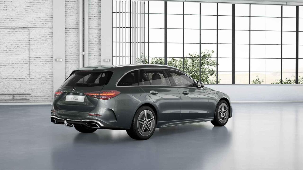 Mercedes-Benz C-KLASSE Estate 300e Star Edition AMG Line | Panoramaschuifdak | DISTRONIC | Trekhaak | USB-pakket plus