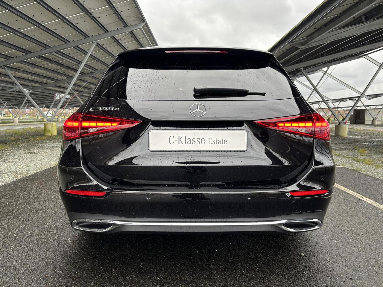 Mercedes-Benz C-KLASSE Estate 300e Star Edition Luxury Line | Panoramadak | Memory stoelen | Sfeerverlichting | Parkeercamera | Stoelverwarming |