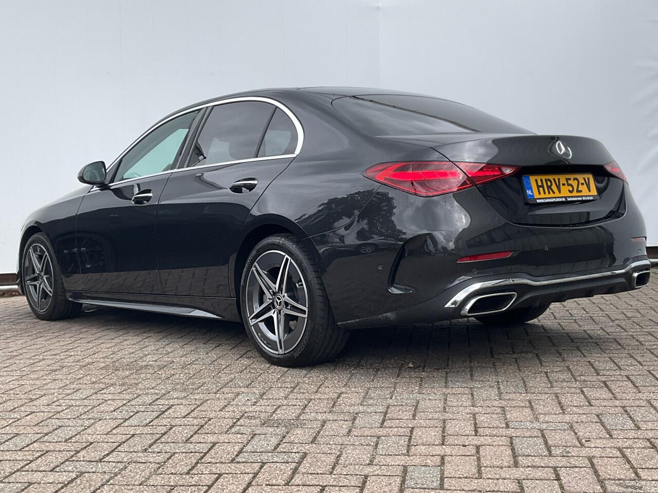 Mercedes-Benz C-KLASSE 220 D AMG Line Stoel.electr.Verw Sfeerverl, Hybride Nieuwstaat Grafietgrijs metalliclak