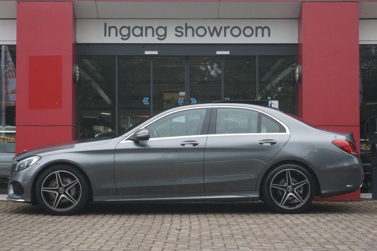 Mercedes-Benz C-KLASSE 180 CDI Sport Edition | Origineel NL | Panoramadak | Leder | Camera | Cruise Control | Navigatie |