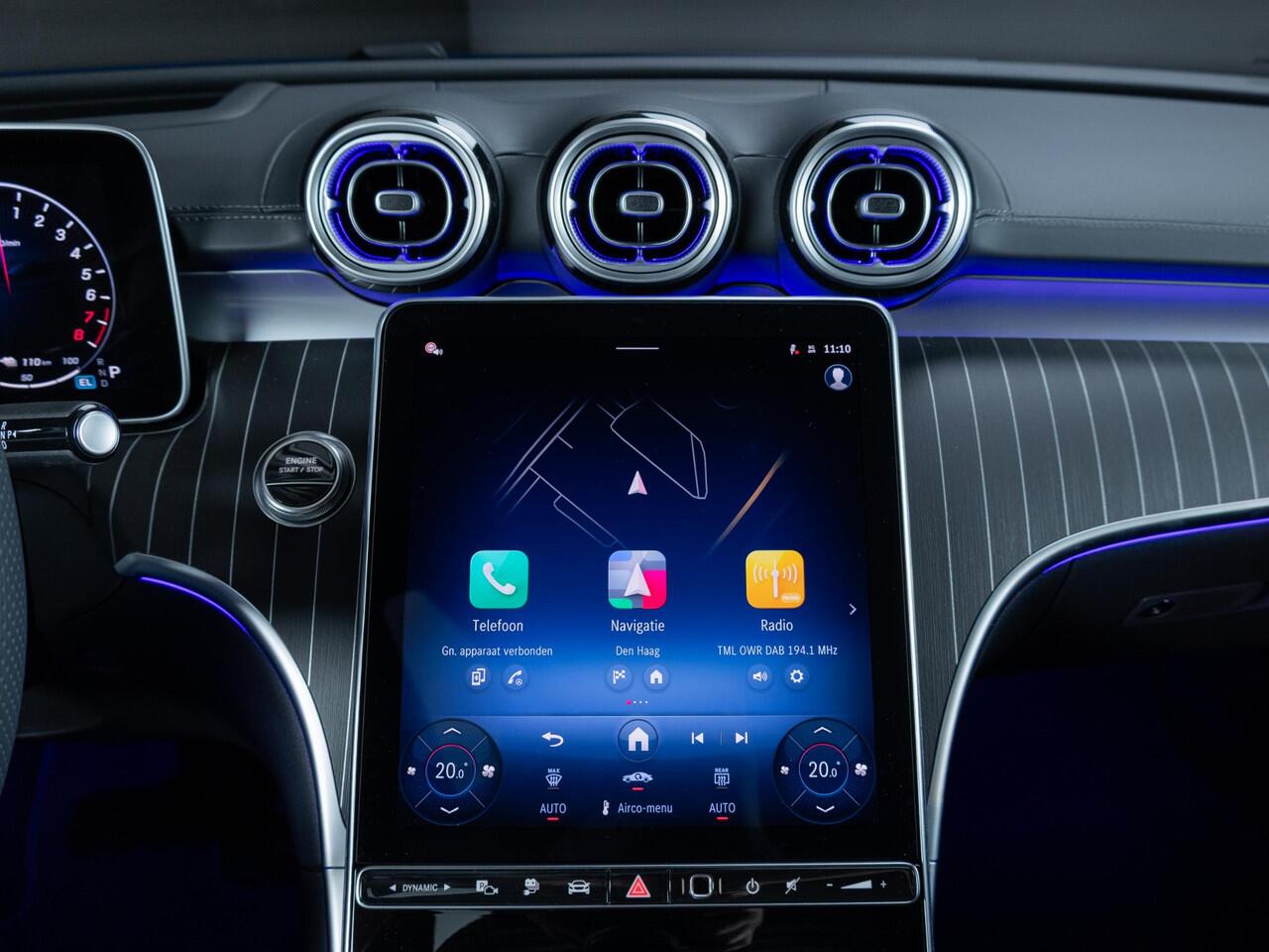 Mercedes-Benz C-KLASSE Limousine 300 e Business Solution AMG Panorama dak | Trekhaak