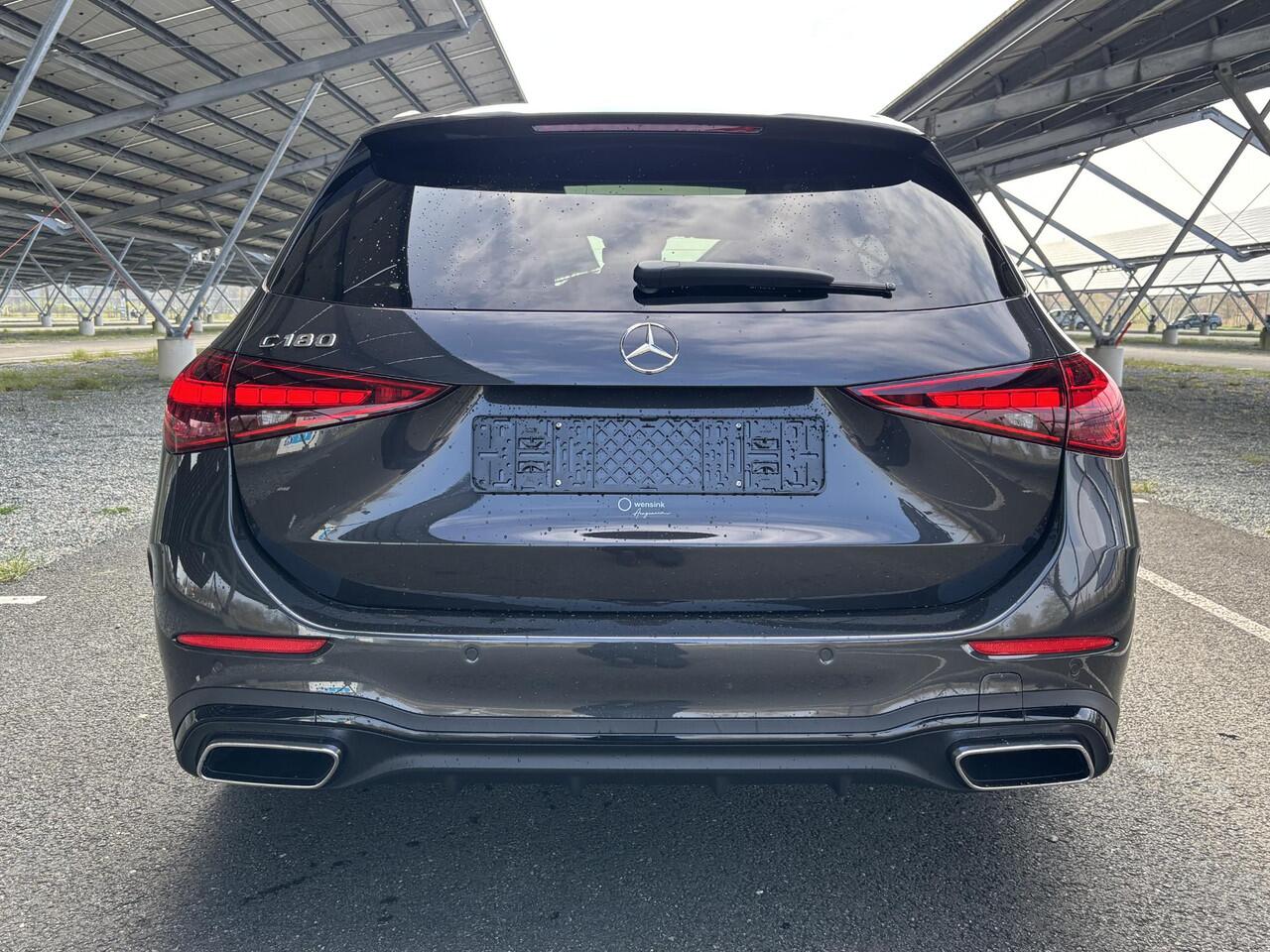 Mercedes-Benz C-KLASSE 180 Star Edition AMG Line | Panoramadak | Memory stoelen | 360 camera | Digital light | Sfeerverlichting |