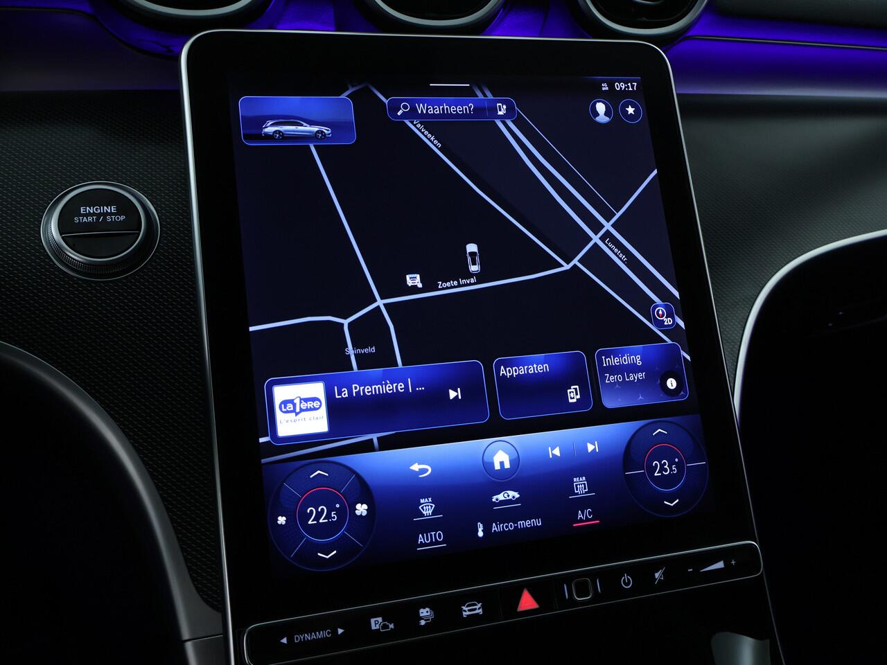 Mercedes-Benz C-KLASSE Estate 300 e Plug-In Hybride | Ledkoplampen | dodehoekassistent | Achteruitrijcamera | Easy Pack achterklep | Inclusief 24 maanden MB Certified garantie voor Europa.