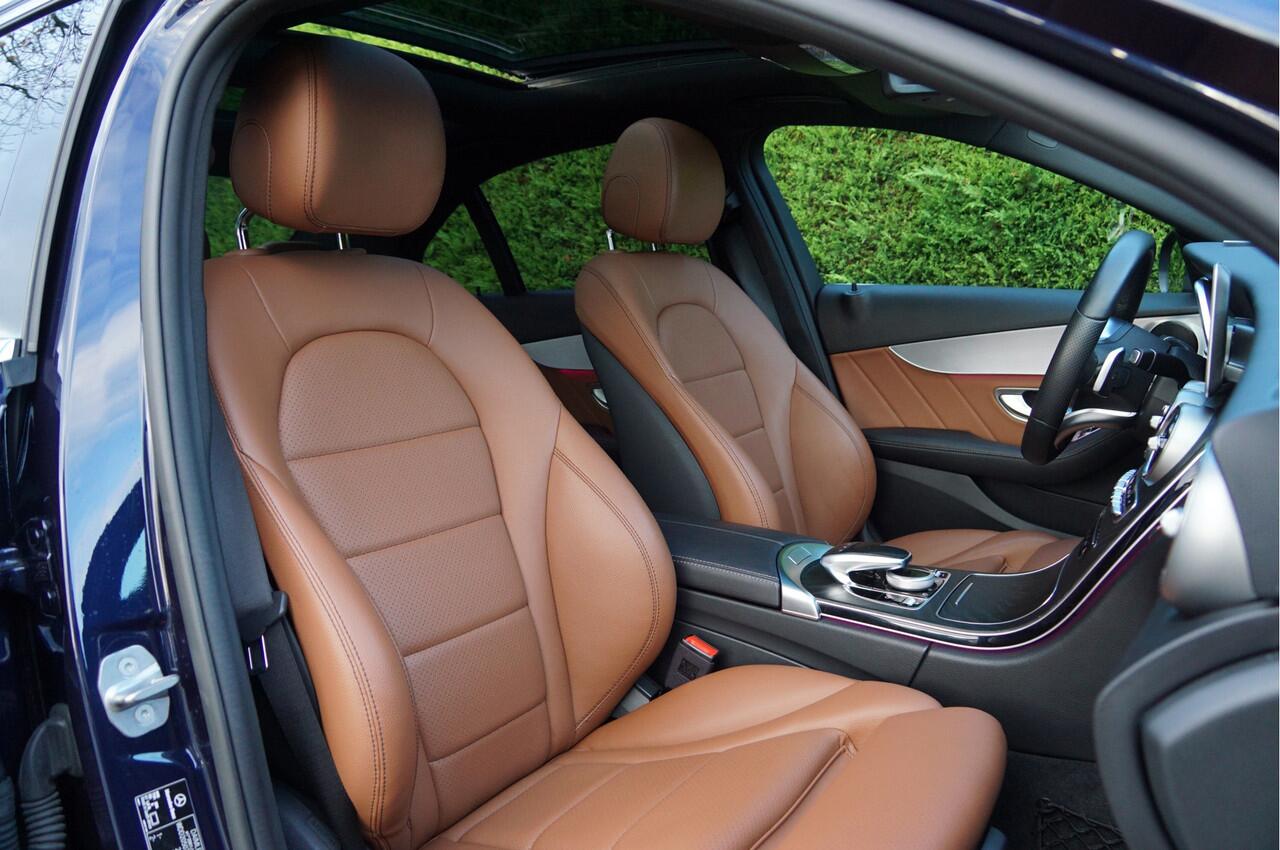 Mercedes-Benz C-KLASSE C 180 AMG line | Sound Multibeam Panoramadak Bruin leder Artico