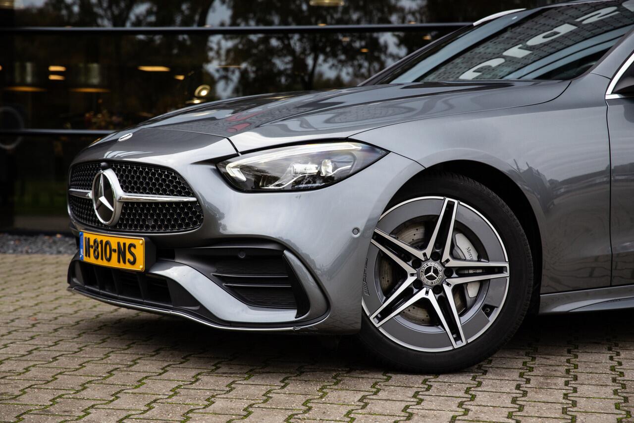 Mercedes-Benz C-KLASSE Estate 200 Launch Edition AMG Line , Leder, Virtual cockpit, Sfeerverlichting