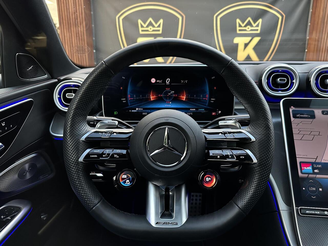 Mercedes-Benz C-KLASSE AMG 43 4MATIC Panoramadak Burmester Adapt. Cruise Ambient HeadUp Nieuwe Model!