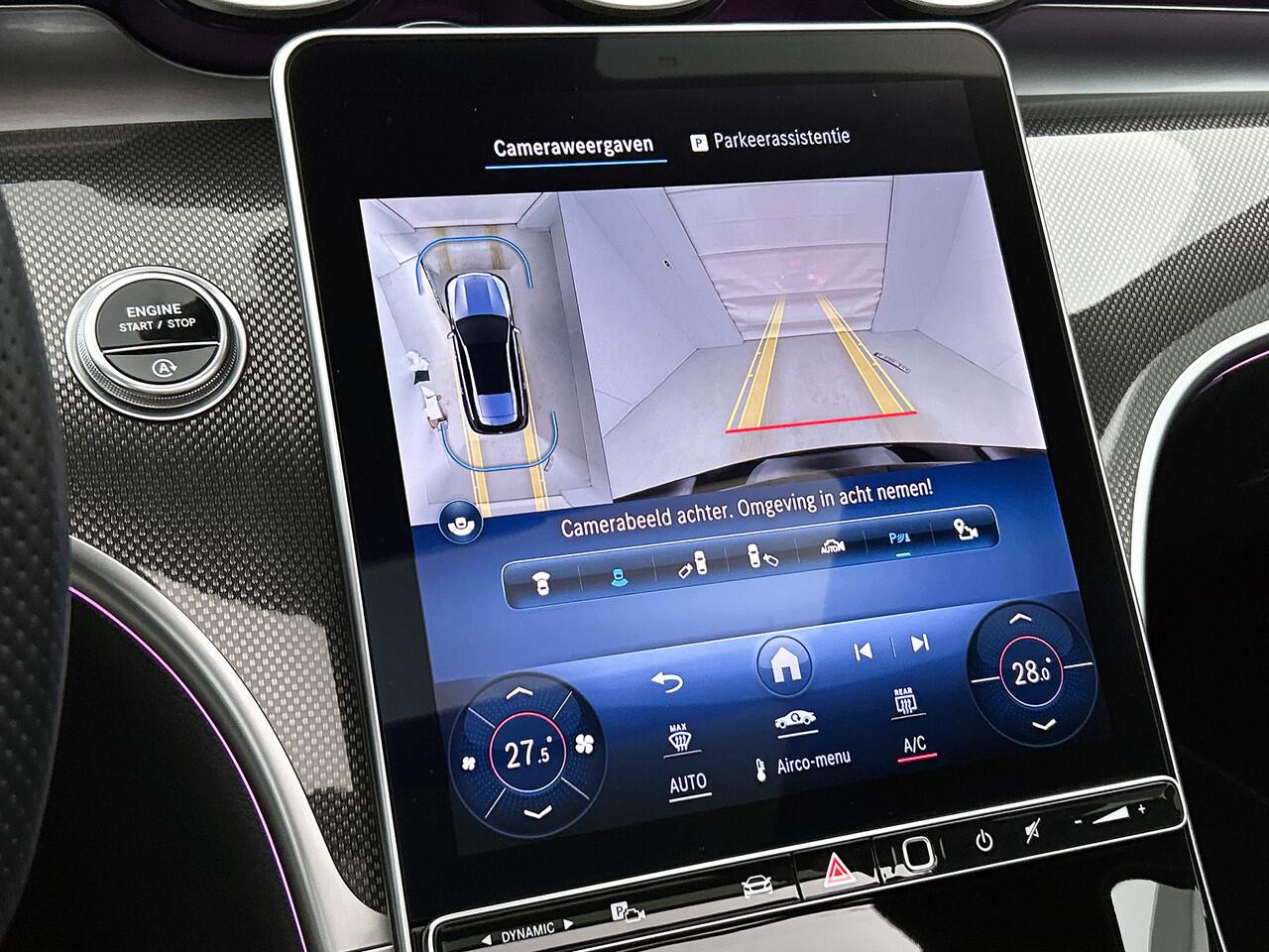 Mercedes-Benz C-KLASSE Estate 180 Star Edition AMG Line | Panoramadak | 360° Camera | Memorypakket | Sfeerverlichting | Keyless Go | Dode Hoek Ass | Inclusief 24 maanden Mercedes-Benz Certified garantie voor Europa.