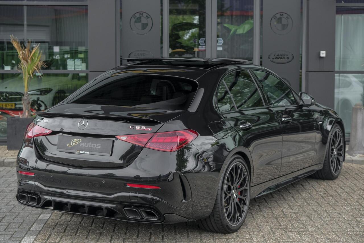 Mercedes-Benz C-KLASSE C63 s AMG 680pk E-performance Panoramadak *BTW* 4-Wielsturing Burmester 3d AMG Driver pack