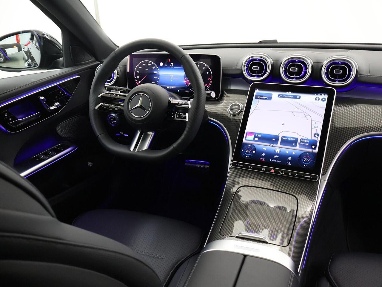 Mercedes-Benz C-KLASSE 180 Estate Star Edition AMG Line | Panoramadak | 19'' Lichtmetalen velgen | 360 Camera | Night Pakket | Memory Stoelen