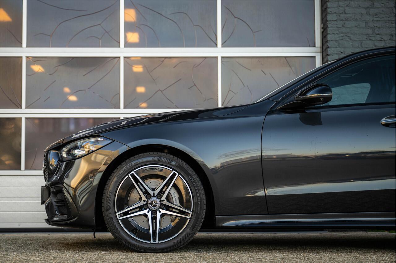 Mercedes-Benz C-KLASSE sedan 300 e AMG Line Pano, Leder, 18LM, 360 Camera, Navi, Alarm, Elec Stoelen , MBUX,