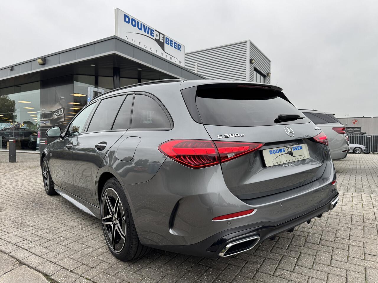 Mercedes-Benz C-KLASSE Estate 300 e AMG Line Night Pano-Dak | Trekhaak | Camera |