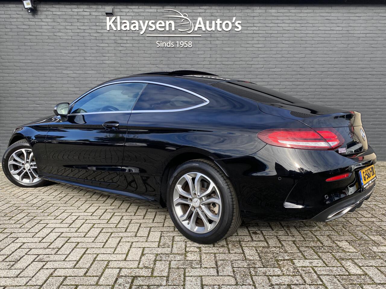 Mercedes-Benz C-KLASSE Coupé 180 AMG Premium Plus Pack AUT. | panoramadak | rood leder | burmester | memory stoelen | 360 camera