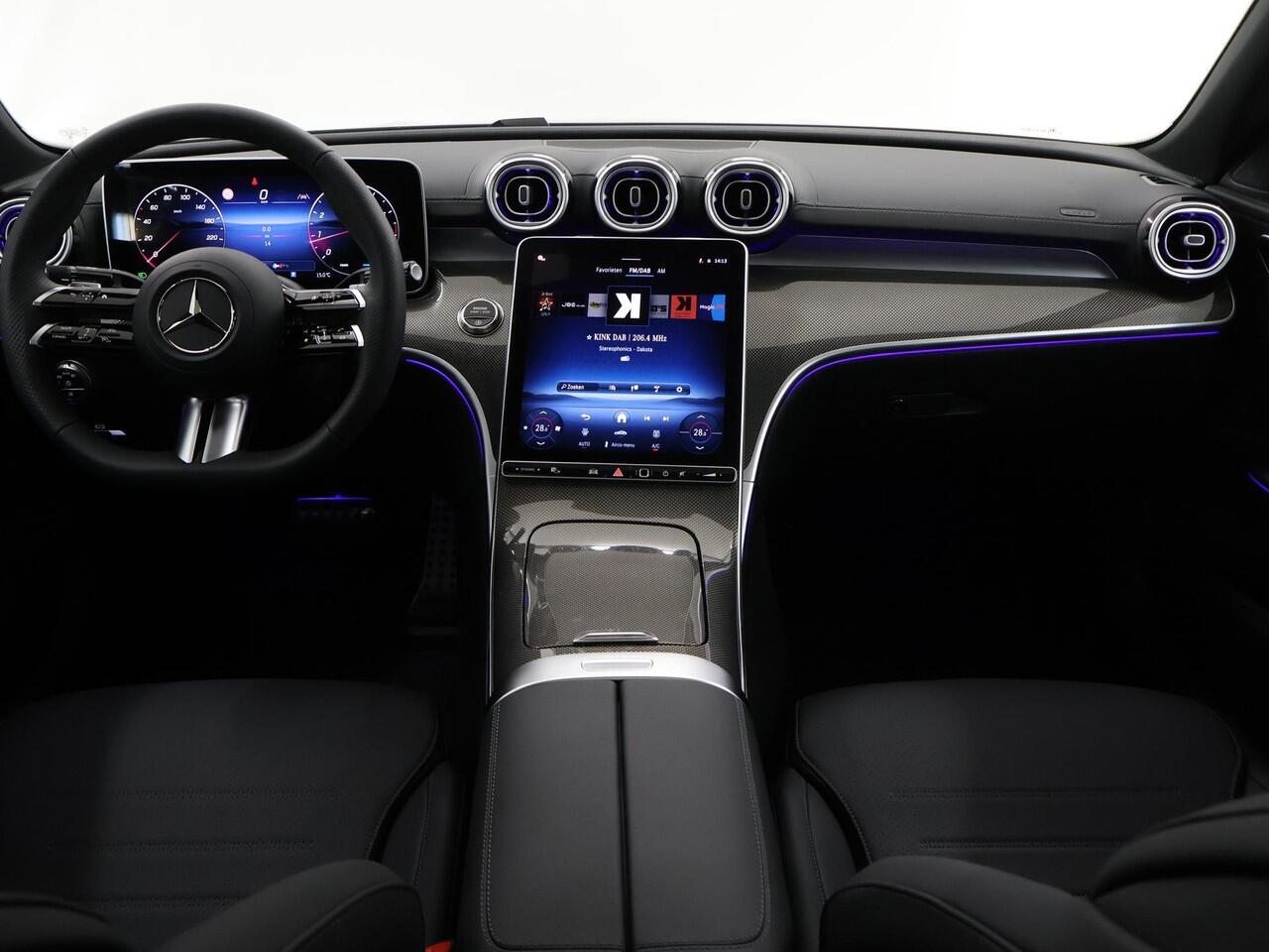 Mercedes-Benz C-KLASSE 180 Star Edition AMG Line Plus | Panoramadak | Apple carplay | 360 camera | Nightpakket | Memory zetels | Dodehoekassistent |