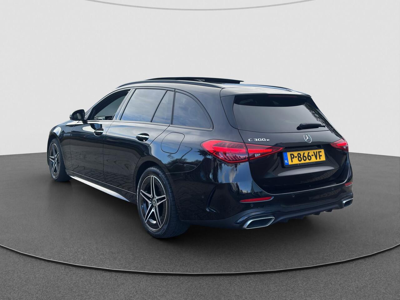 Mercedes-Benz C-KLASSE Estate 300 e AMG | EV 116km | NL dealer onderhouden | Burmester | Ambient | Laser | Keyless | Memory seats