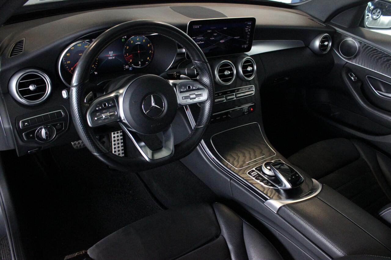 Mercedes-Benz C-KLASSE 180 Business Solution AMG-Line Facelift | Night-pakket | Trekhaak | Carplay | Camera | Virtual Cockpit | Side-Assist | Cruise | 18" LMV | Halfleder | PDC V+A