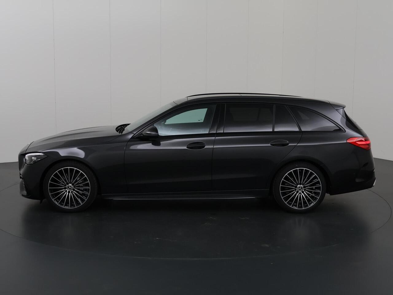 Mercedes-Benz C-KLASSE Estate 180 Star Edition AMG Line | Panoramadak | Night Pakket | Elektrische Stoelen met Memory | Sfeerverlichting |