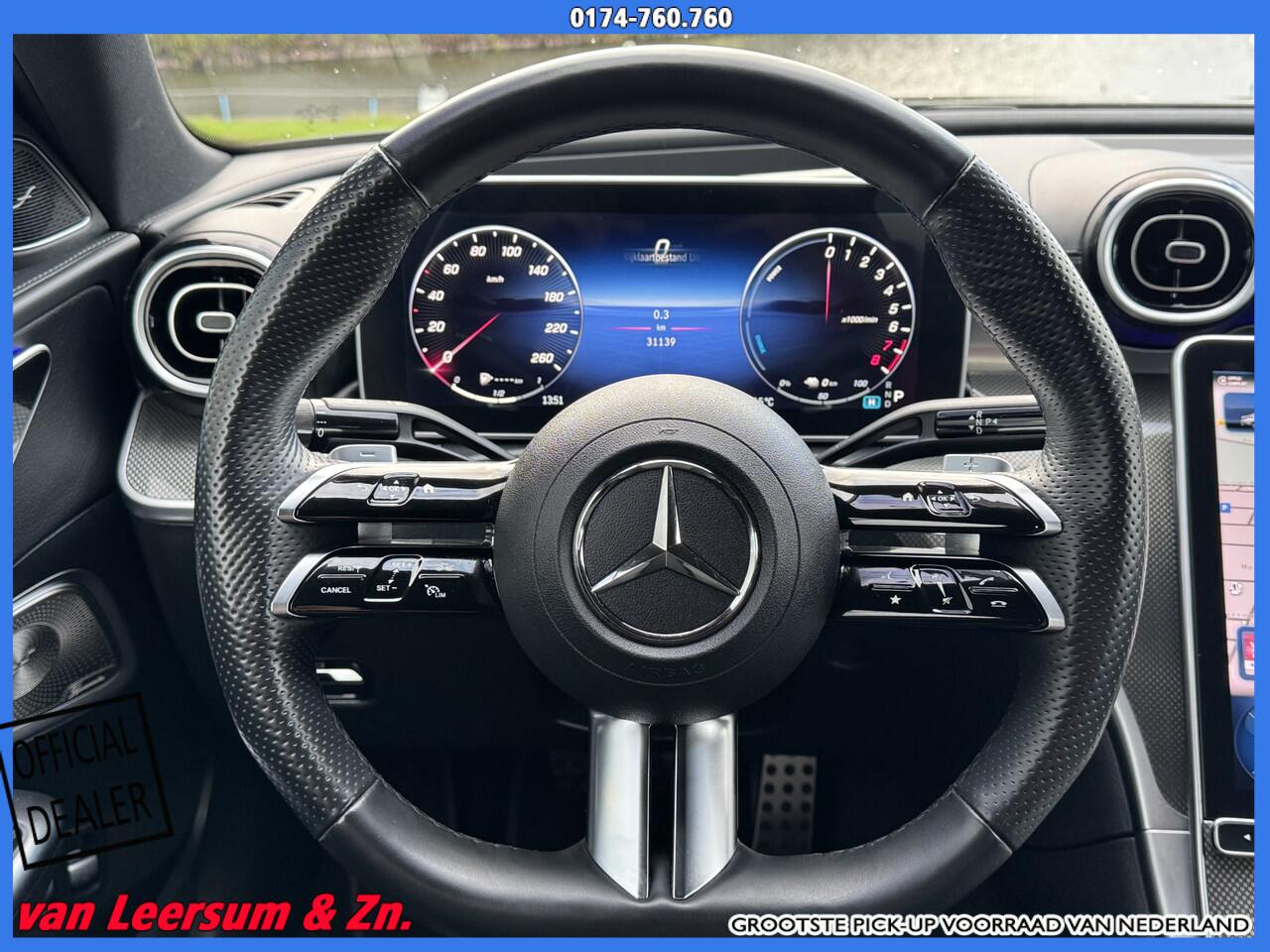 Mercedes-Benz C-KLASSE 400 e 4MATIC AMG Line | Burmester 3D Audio | 360 Camera | Fabrieksgarantie