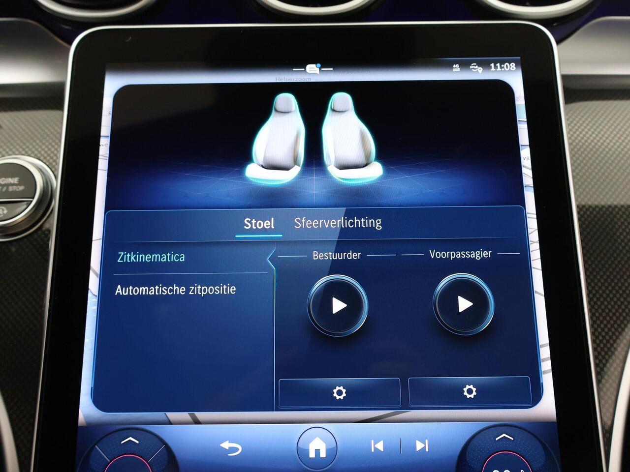 Mercedes-Benz C-KLASSE Estate 180 AMG NIGHT | Panoramadak | Stoelmemory | Achteruitrijcamera | LED High Performance koplampen | Lichte Bekleding | Sfeerverlichting |