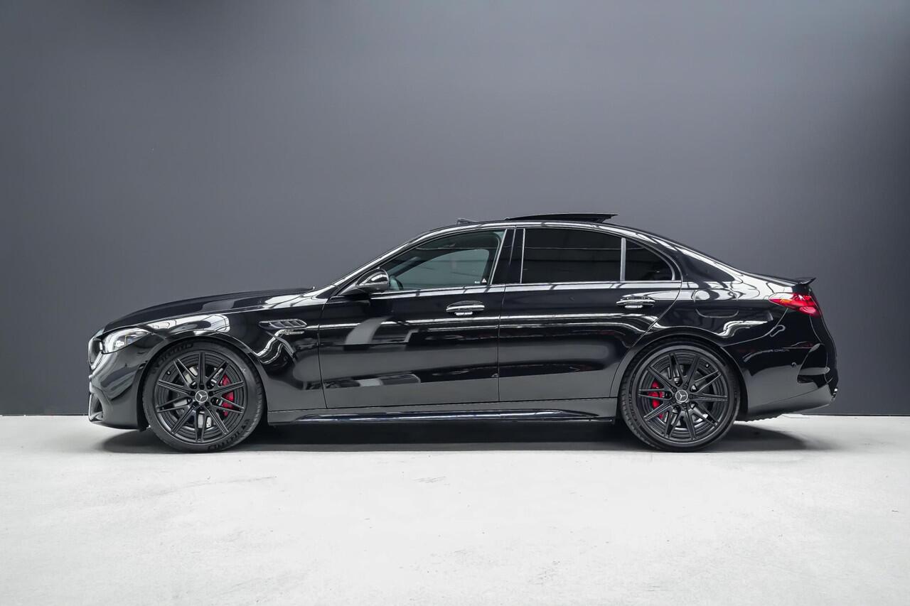 Mercedes-Benz C-KLASSE 63 AMG S E Performance |AMG-Driverspackage|achterasbesturing|head-up|pano|Burmester|360 camera|Apple Carplay&Android Auto|20" lichtmetalen velgen|