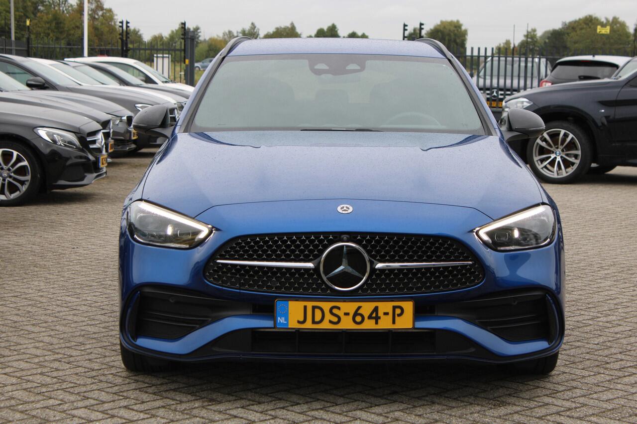 Mercedes-Benz C-KLASSE Estate 300e AMG Line NIGHT PAKKET LEDER HEAD-UP KEY-LESS GO 360-CAMERA TREKHAAK