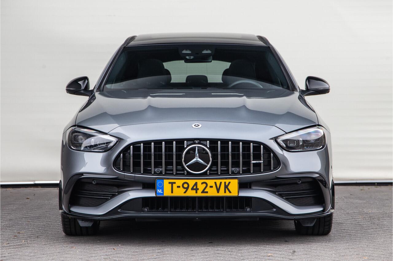 Mercedes-Benz C-KLASSE Estate AMG 43 4MATIC Burmester, Distronic, Nappa Leder, Pano, Achterasbesturing, 408pk