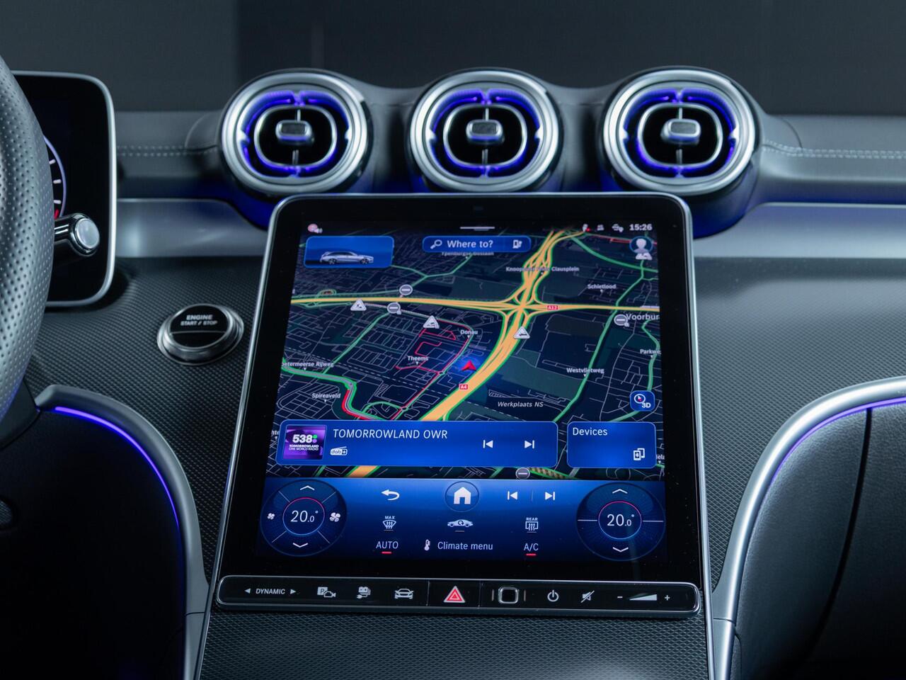 Mercedes-Benz C-KLASSE Estate 300 e Star Edition AMG Line Panorama dak | Trekhaak