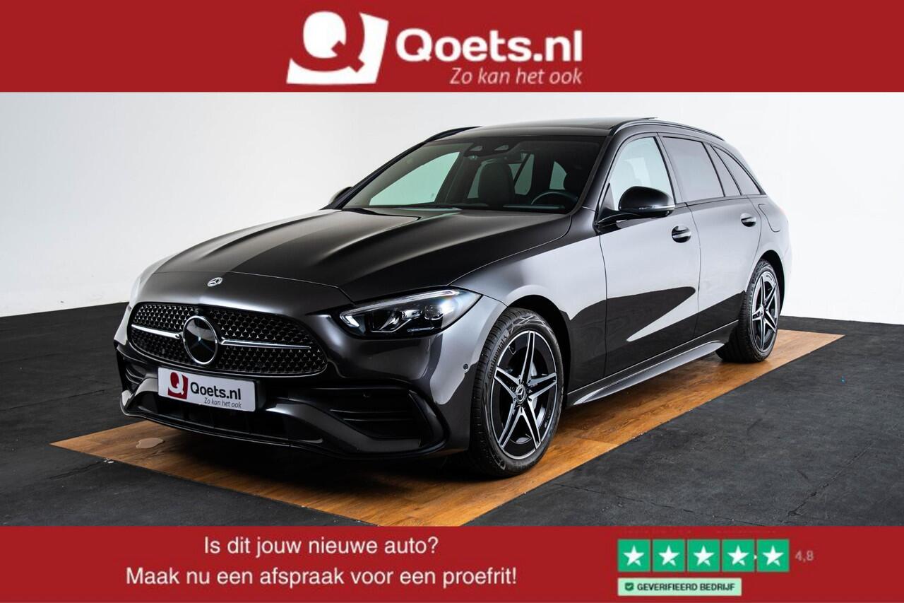 Mercedes-Benz C-KLASSE Estate 300 e AMG Line Trekhaak - Panoramadak - Rijassistentiepakket plus - Night Pack - Premium Soundsystem - MBUX Navigatie Premium - Stoelverwarming voor - Stuur verwarmbaar -
