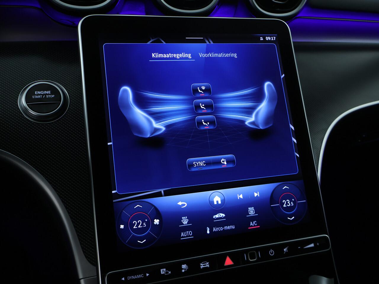 Mercedes-Benz C-KLASSE Estate 300 e Plug-In Hybride | Ledkoplampen | dodehoekassistent | Achteruitrijcamera | Easy Pack achterklep | Inclusief 24 maanden MB Certified garantie voor Europa.