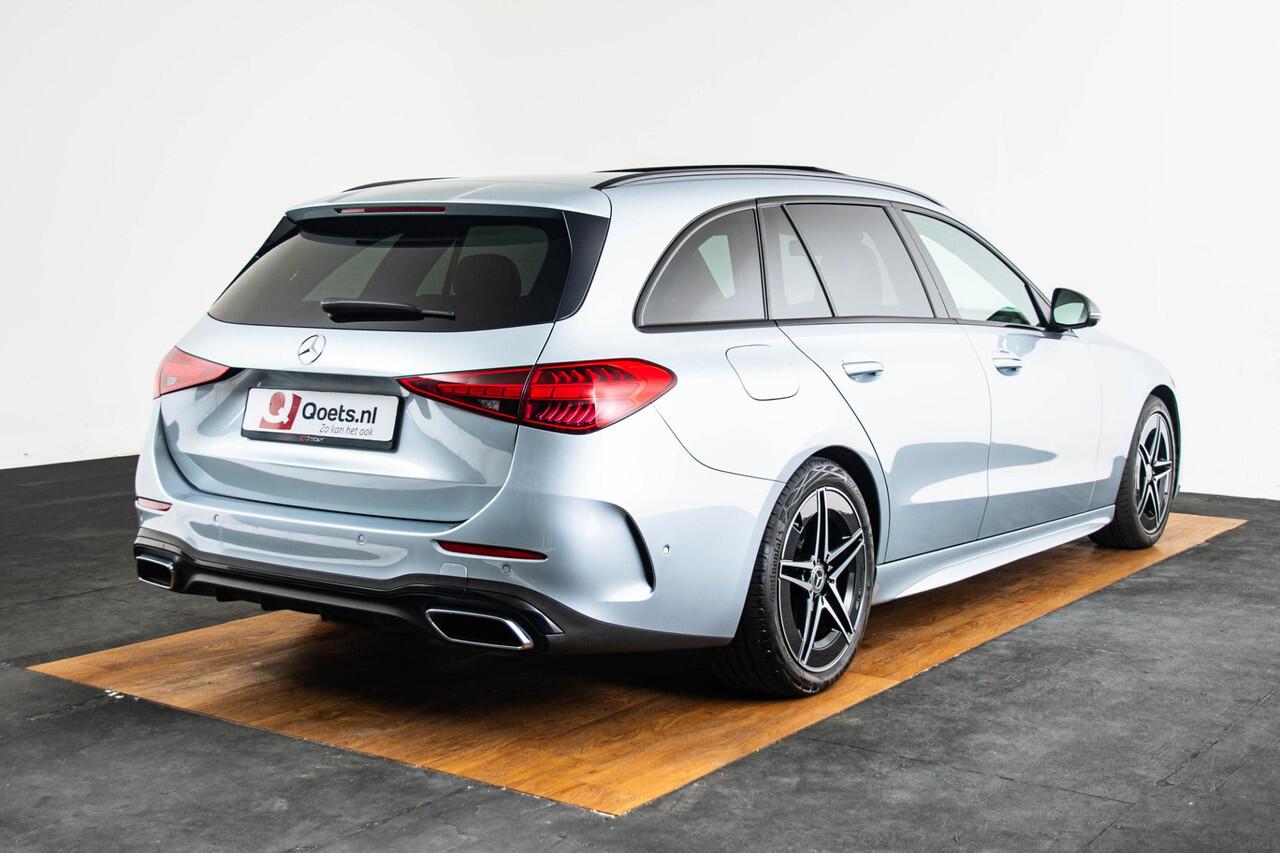 Mercedes-Benz C-KLASSE Estate 200 Launch Edition AMG Line Panoramadak - Trekhaak - Night Pack - 360° camera - Head up - Sportonderstel - Stoelverwarming voor - Memory pakket - Spiegel pakket - MBUX Navigatie -