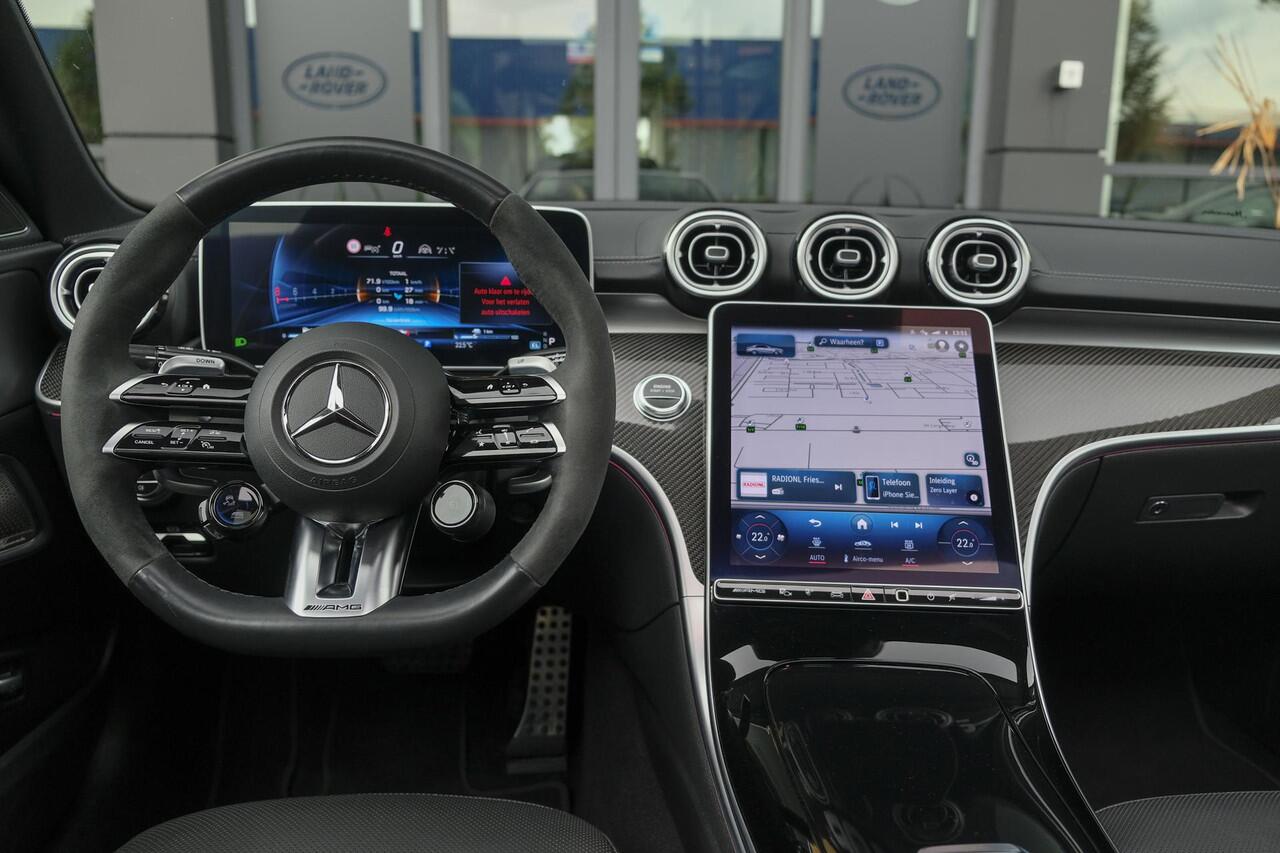 Mercedes-Benz C-KLASSE C63 s AMG 680pk E-performance Panoramadak *BTW* 4-Wielsturing Burmester 3d AMG Driver pack