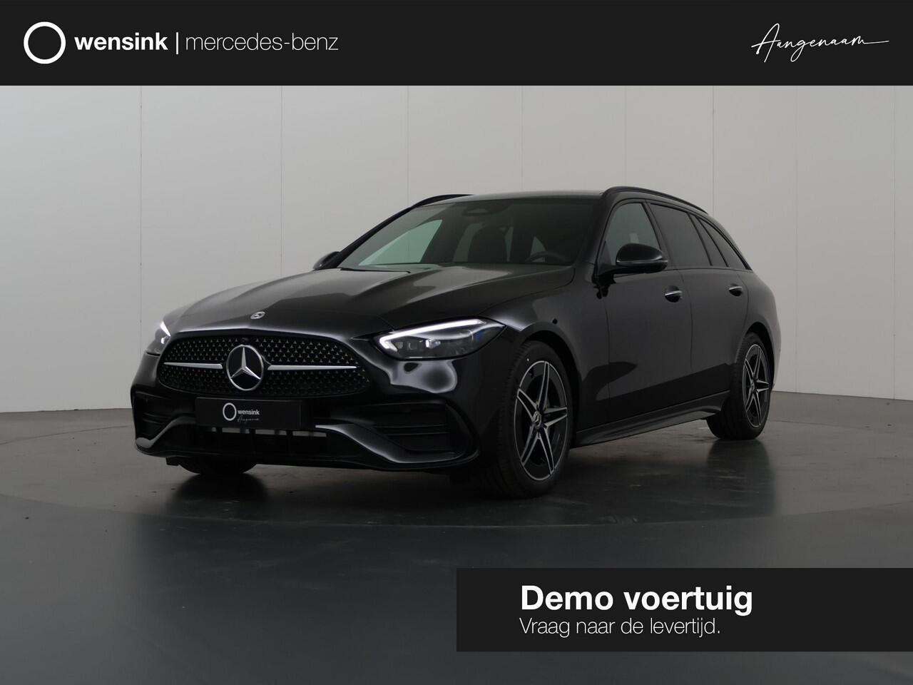 Mercedes-Benz C-KLASSE Estate 180 Business Solution AMG | Panoramadak | Keyless | Night pakket | Memory stoelen | Stoel verwarming |