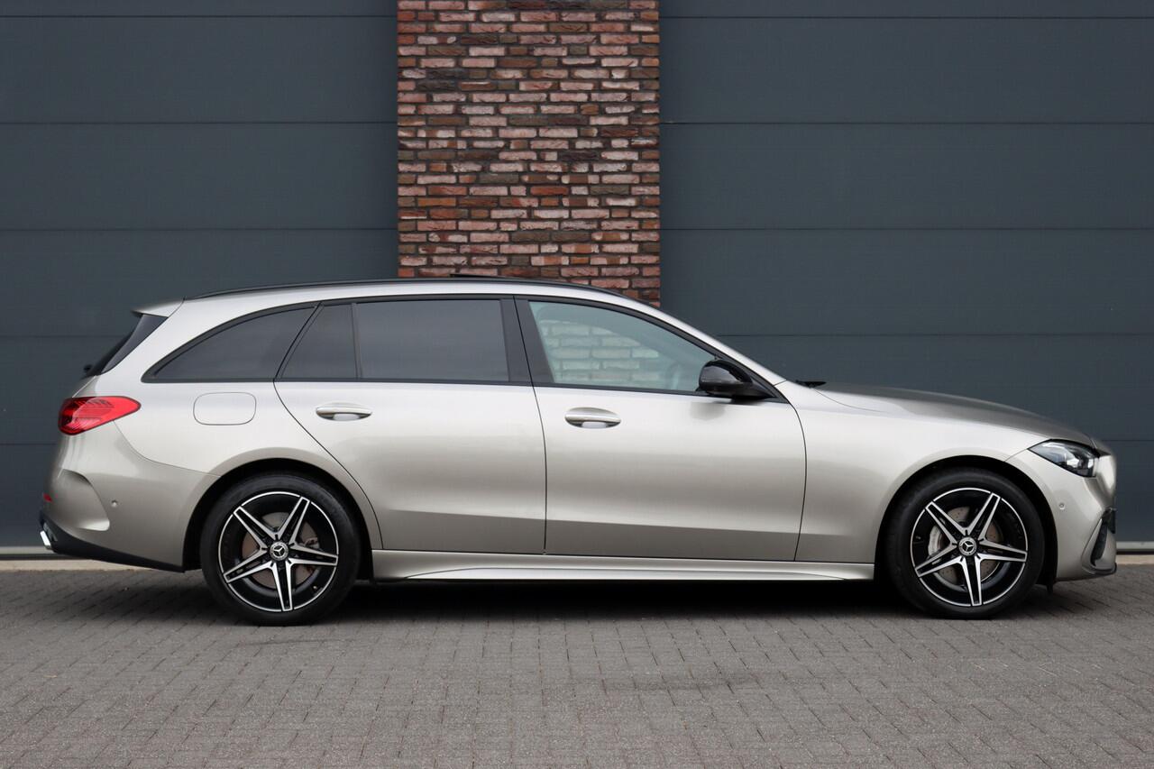 Mercedes-Benz C-KLASSE Estate 300 de AMG Line | Distronic | Panoramadak | Memory | Burmester | Digital Light | HUD | Verwarmd Stuurwiel | Surround Camera | Augmented Reality |