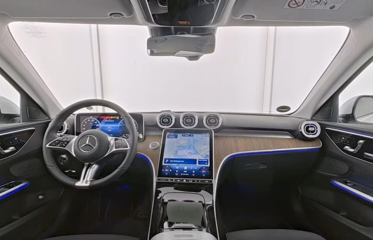 Mercedes-Benz C-KLASSE Estate 300 de 4MATIC Plug-in Hybrid Avantgarde Panorama Schuifdak Camera LED Memory Stuurverwarming Stoelverwarming