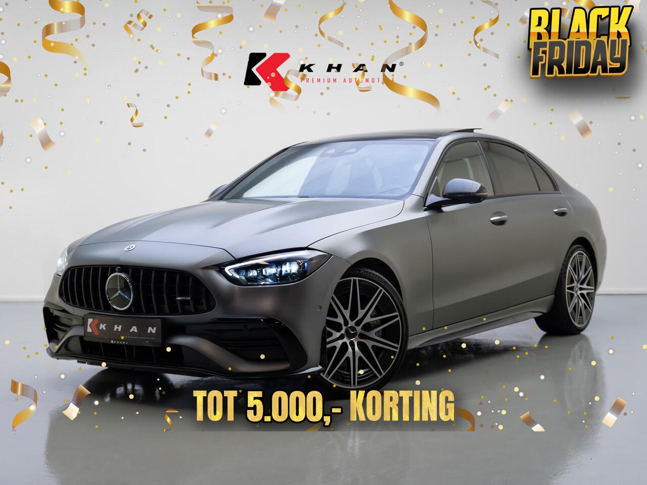 Mercedes-Benz C-KLASSE C43 AMG 4MATIC |Pano|Kuipstoelen|360 Camera|Burmester|Memory|